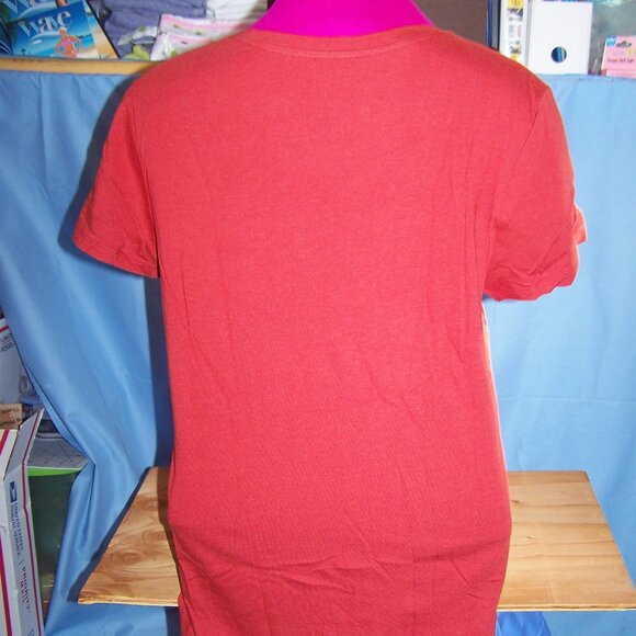 Gap NWT Favorite Tee Sz L - Rust Color - Picture 5 of 6
